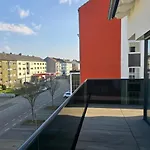 Upper Floor With Corner Balcony & Parking - Apolonialiving Karlsruhe