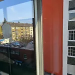 Upper Floor With Corner Balcony & Parking - Apolonialiving Apartman