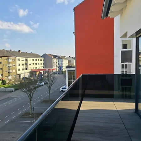 Upper Floor With Corner Balcony & Parking - Apolonialiving Karlsruhe